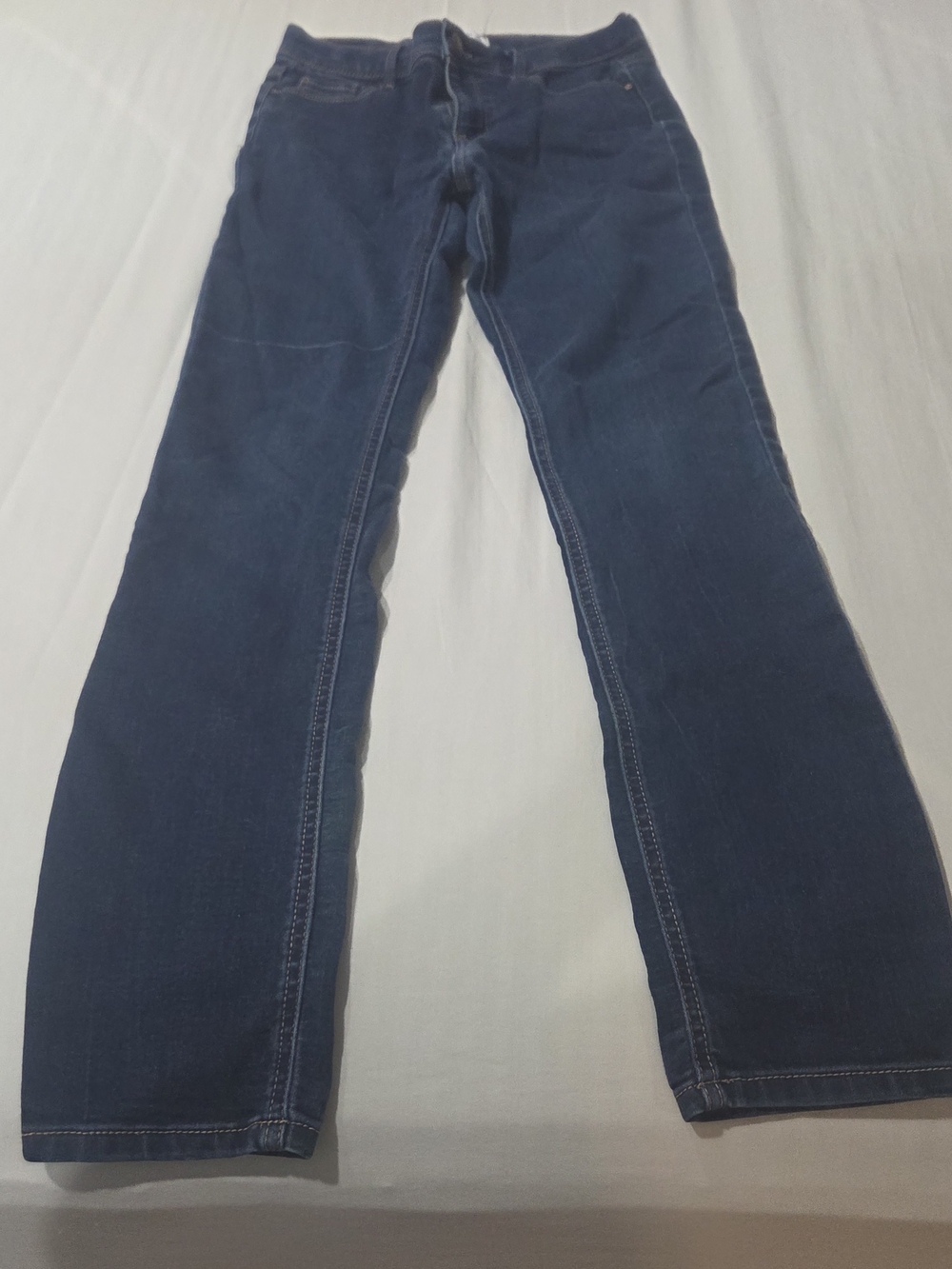 Jordache Straight-Leg Dark Blue Women's Jeans